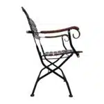 2-Biergartensessel-Mira-7-5-gvz-Seitenansicht